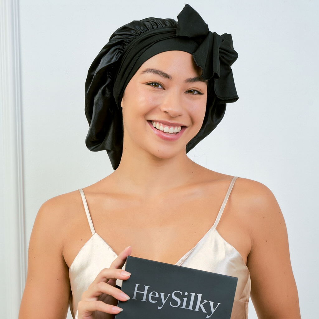 100% Mulberry Silk Hair Bonnet™