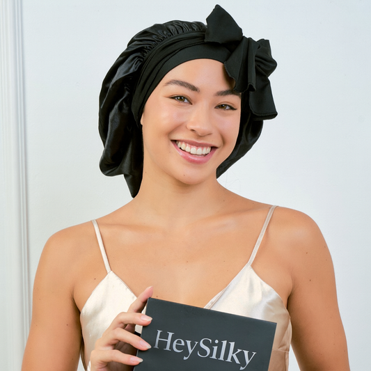 100% Mulberry Silk Hair Bonnet™